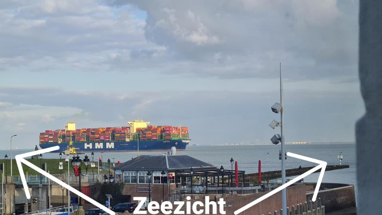 Appartement Havenzicht, Gelegen Aan Zee Met Zeezicht Vlissingen Esterno foto